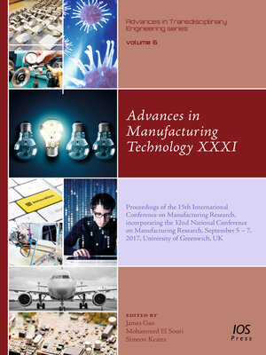 cover image of Advances in Manufacturing Technology XXXI